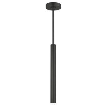 Ebell Small Pendant, 1-Light, LED, Dark Bronze, 16.6"H