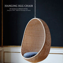 Sika Design Hanging Egg Chair by Nanna Ditzel - Living Room Furniture