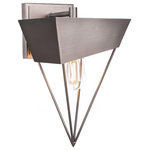 Toltec Lighting - Toltec Lighting 1513-BN-LED18C Neo - 14" 5W 1 LED Wall Sconce - Neo 1 Light Wall Sconce Shown In Brushed Nickel Finish With Amber Antique LED Bulb.Assembly Required: TRUE * Number of Bulbs: 1*Wattage: 5W* BulbType: LED* Bulb Included: Yes