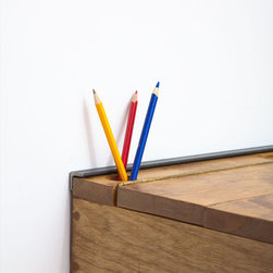 Pupitre d'&eacute;colier / Old school table - Tabletop