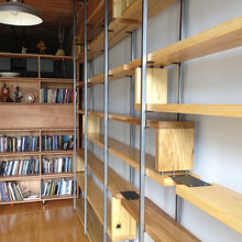 book shelves