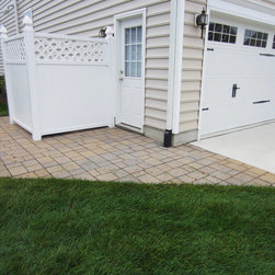 Composite Trash Can Enclosure - Home Fencing And Gates