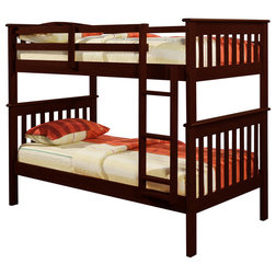 Transitional Bunk Beds by Donco Trading Co
