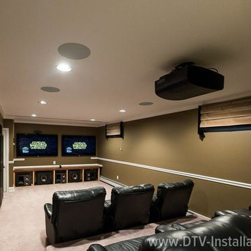 Mega-Project: Home Theater, Media Room, Outdoor Entertainment and Security Camer