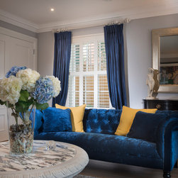 Contemporary Full Height Shutters - Interior Shutters