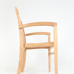 Wintons Teak Plato Stacking Chair - Outdoor Dining Chairs