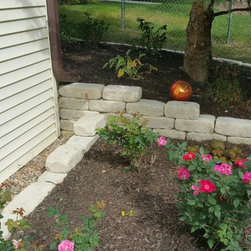 Natural block retaining wall - Products