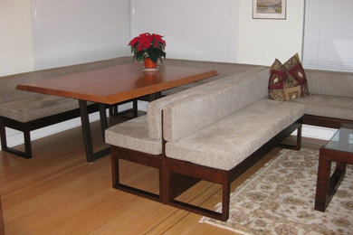 Example of a trendy dining room design in Vancouver