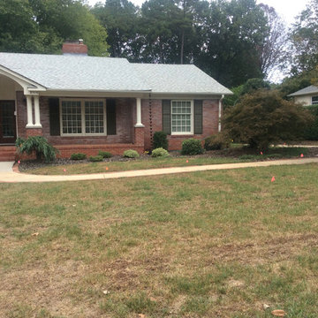 Front Yard Renovation with Style BEFORE Photo