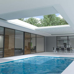 Terrace cover integrated in roof - Awnings