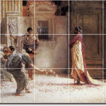 Picture-Tiles.com - Lawrence Alma-Tadema Historical Painting Ceramic Tile Mural #81, 30"x18" - Mural Title: Caracalla