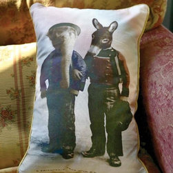 Politically Correct Pillow (Feather Down) - Decorative Pillows