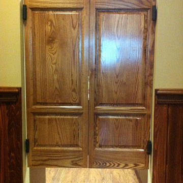 Finished and Installed Doors