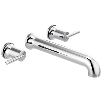 Delta Trinsic Wall Mounted Tub Filler, Chrome, T5759-WL