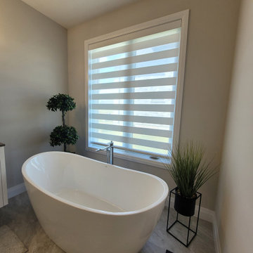 Erin Zebra Blinds Cordless White Milton Blinds Light Filtering