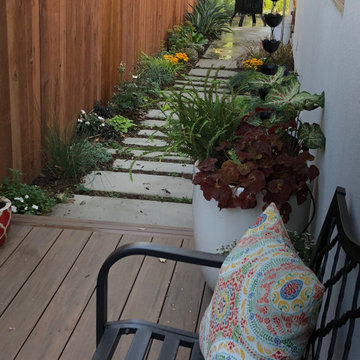 Sideyard Transformation Before & After