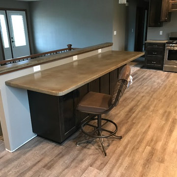 RIch Maple Cabinets mission style