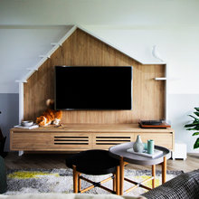 Houzz Tour: Cats Rule in This Scandi-Style Family Home