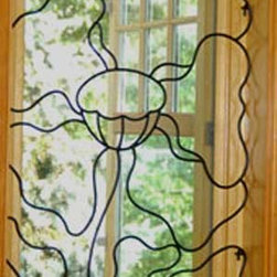 Security- Custom Security Bars- Decorative Security - Interior Shutters