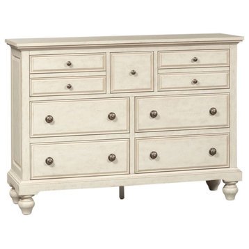 High Country White 7 Drawer Chesser