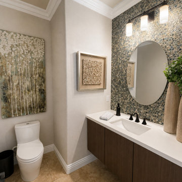 Luxury Powder Room After