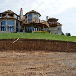 Pond and Retaining Wall Construction - Landscaping Stones And Pavers