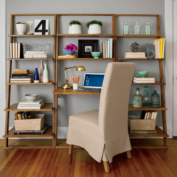 Emmett Desk and Bookcase Set
