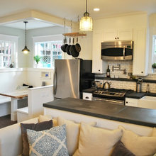 kitchen and dining
