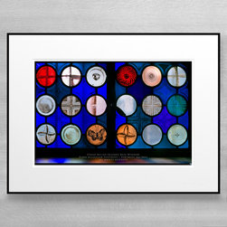 Edgar Miller Blue Window - Photographs