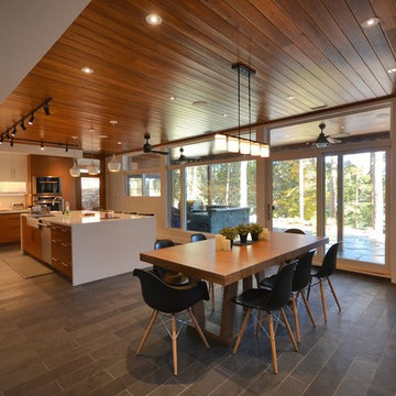 Modern Waterfront Cottage