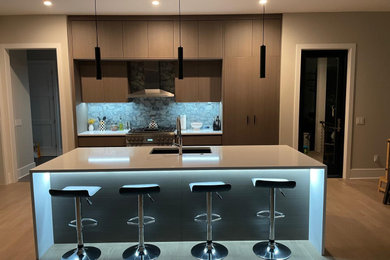 Inspiration for a contemporary kitchen remodel in Philadelphia