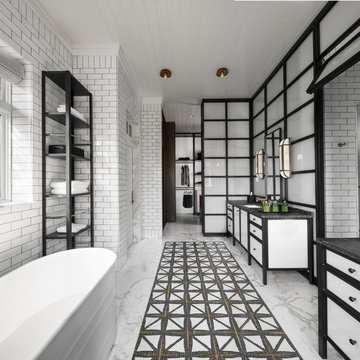 Rustic Bathroom & Closet Remodel