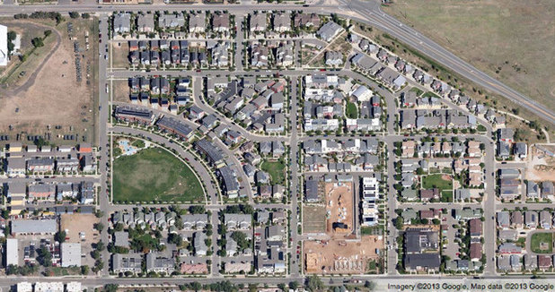 Traditional  America's Housing Patterns from Above