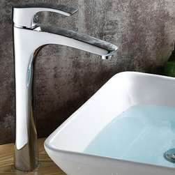 Cagliari Single Handle Deck Mounted Bathroom Sink Faucet - Bathroom Sink Faucets