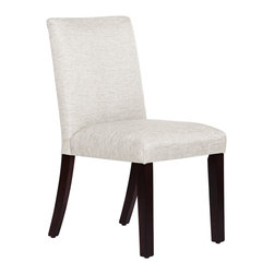 Universal Lighting and Decor - Main Street Groupie Oyster Fabric Dining Chair - Bar Stools And Counter Stools