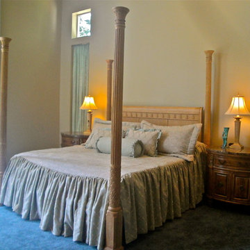 Refresh Master Bedroom Bedding, Window Treatment and Color