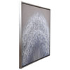Luca Fall Leaves, Snow Wall Art on Canvas and Framed
