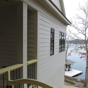 Exterior of extended office nook