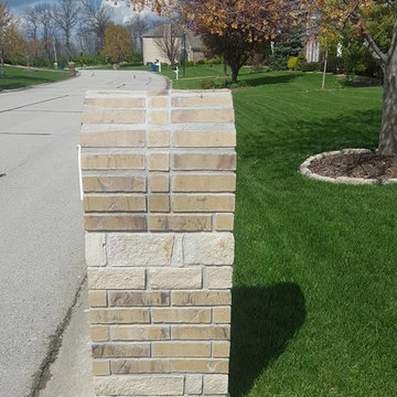 Stone and Brick Mailbox @ Whitmoor Golf course ( # 2 )
