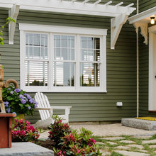 Front of house  - perogla/porch