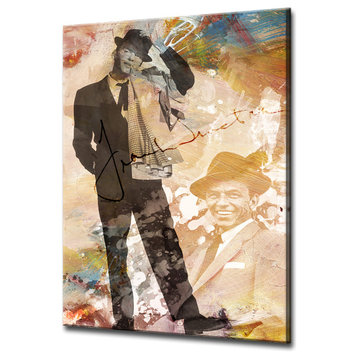 Iconic Frank Sinatra' Acrylic ArtPlexi by Ready2HangArt, 24" H x 16" W