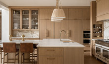 7 Stylish New Kitchens With Wood Cabinets and Details