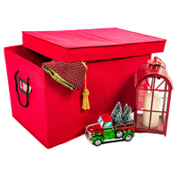 Multi Use Christmas Decoration Storage Box