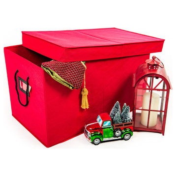 Multi Use Christmas Decoration Storage Box