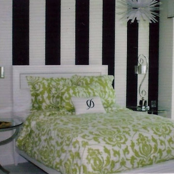 Model home guest bedroom