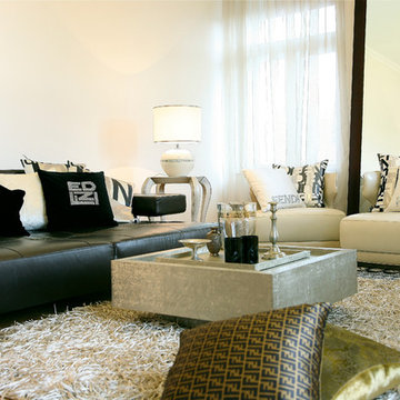 Old midcentury apartment turned into modern space