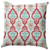 Bombay Decorative Throw Pillow, Light Blue, 20"x20"