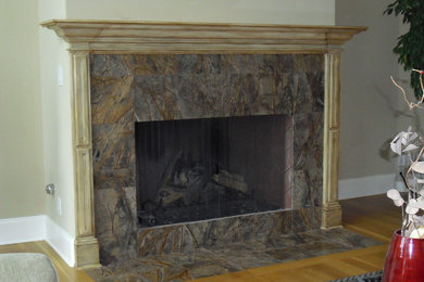 Family room - traditional family room idea in Nashville