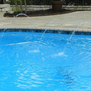 Pools with Water Features