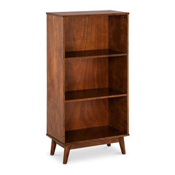 Porter Mid Century Modern 3 Shelf Bookcase - Products